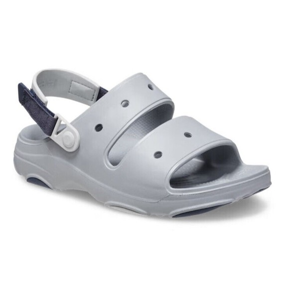Crocs Unisex Adult Classic All Terrain Sandals Light Grey Size Men 9 Women 11 ! - Picture 5 of 6